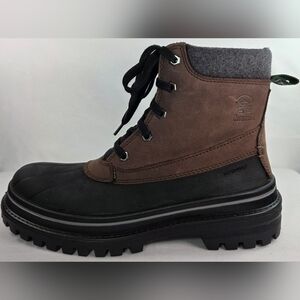 Kamik Tyson Waterproof Chocolate Brown Mens Size 8 Boots Hiking Lightweight New